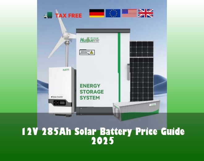 12V 285Ah Solar Battery Price Guide 2025